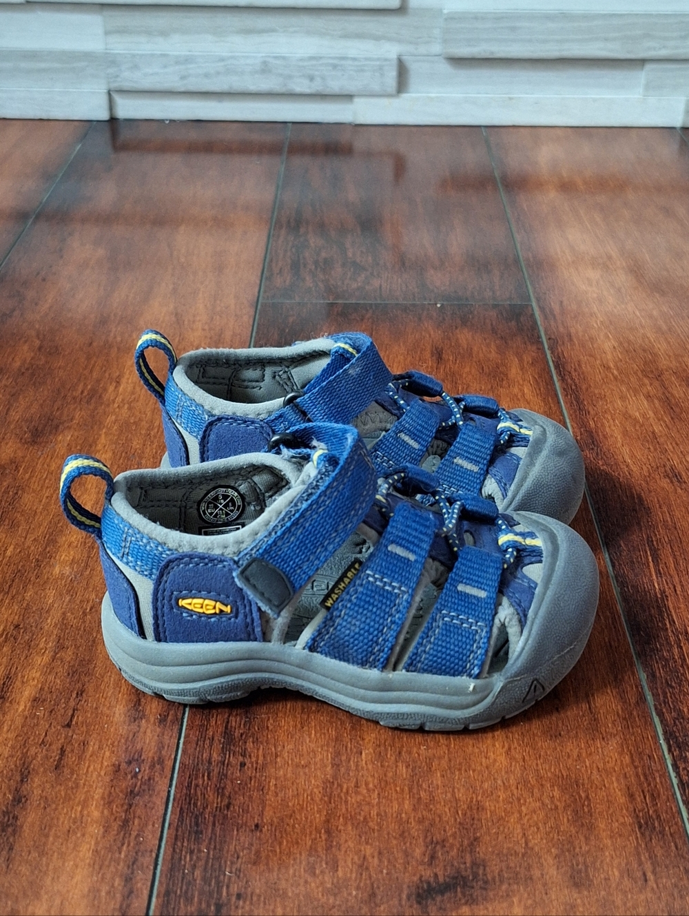 KEEN Newport H2 Toddler Sandals Blue Size 6 US (EU 22) Water Shoes - Picture 5 of 7